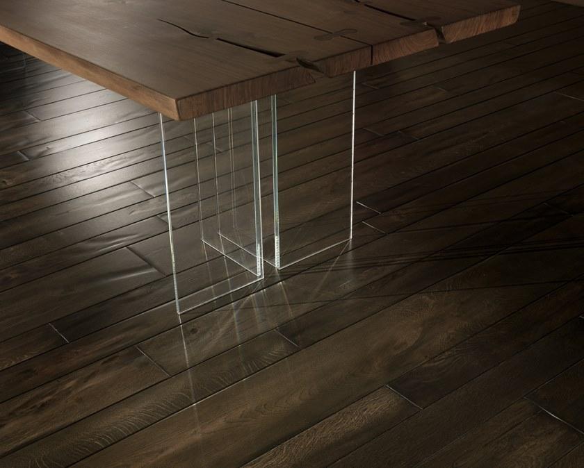 Arte Brotto Прямоугольный стол из дерева и стекла Vero L620 - Вид №2