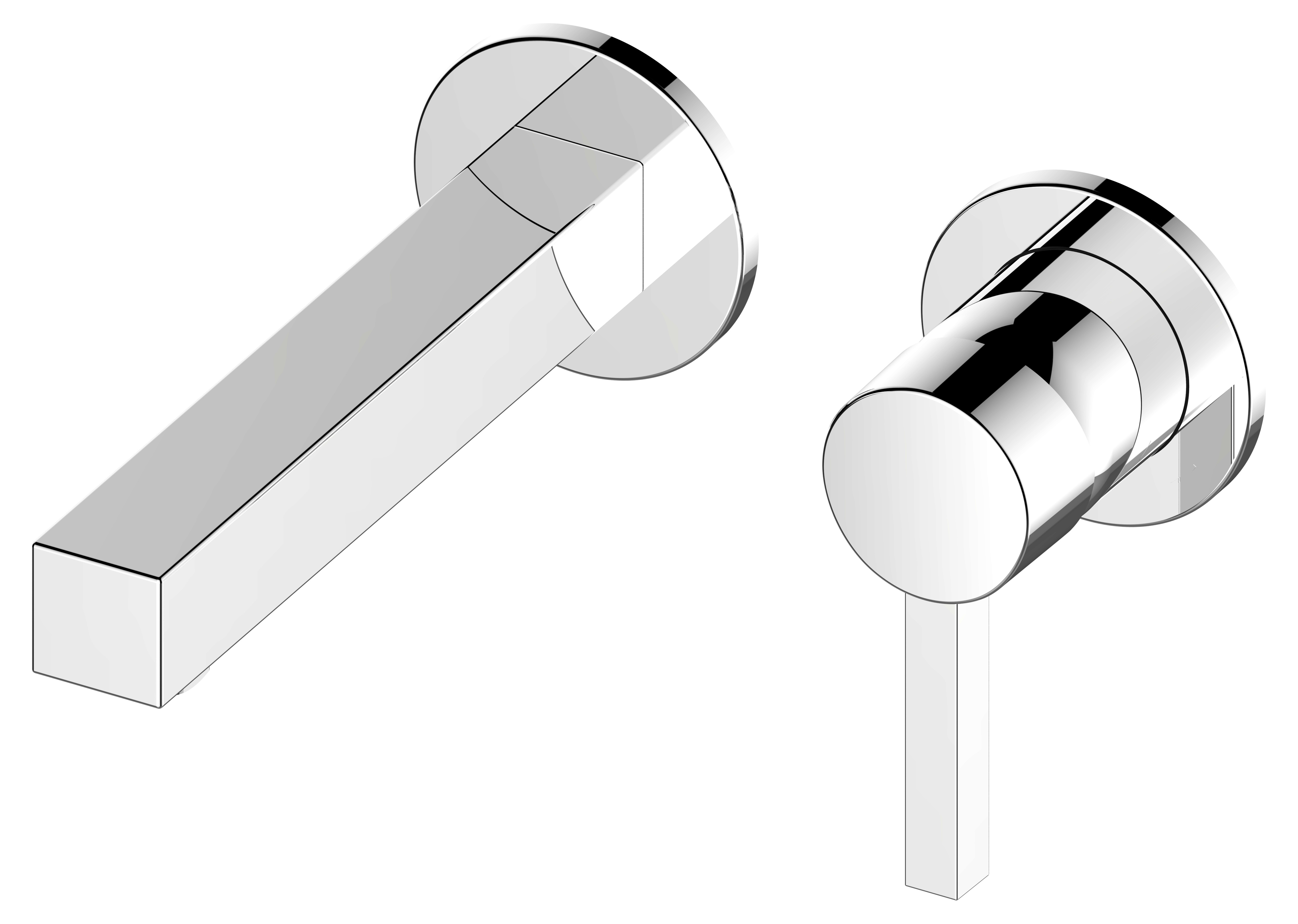 59016010201 Однорычажный смеситель для умывальника KEUCO Edition 90