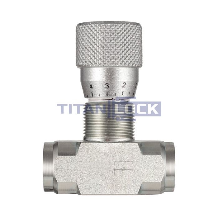 Гидравлический дроссель двунаправленный, 3/4", BP/BP, сталь, TL2WHT3/4FF TITAN LOCK  - Вид №2