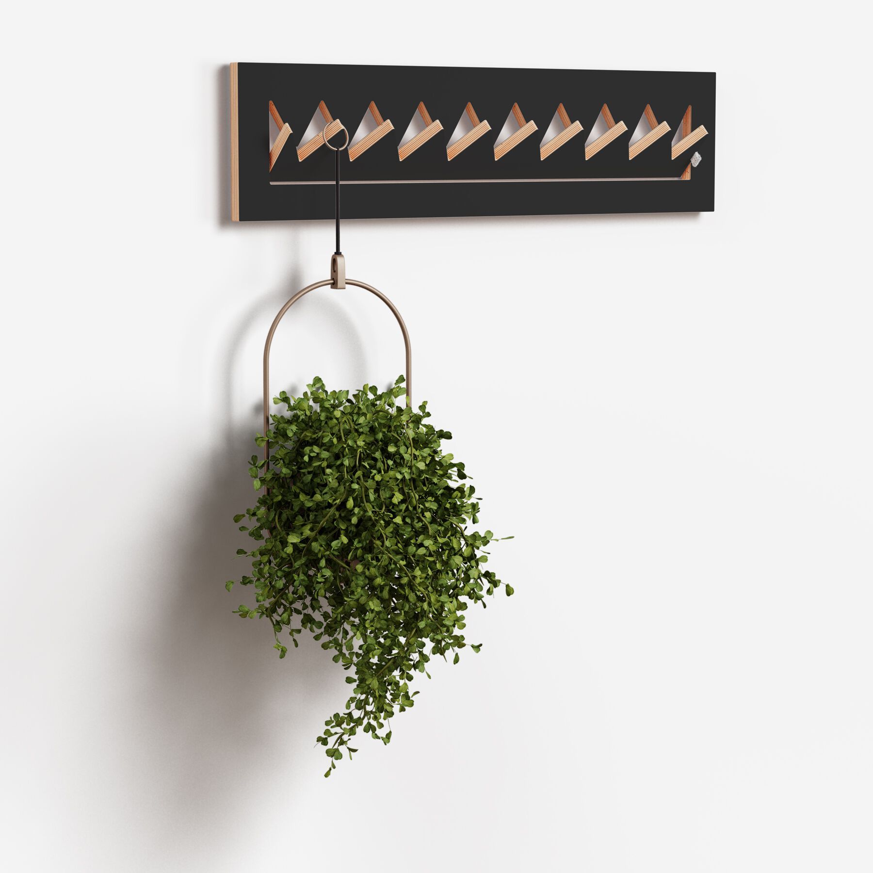 Вешалка для одежды из фанеры AMBIVALENZ Fläpps Crownhäng 80x20-1 ARCH-00095662 - Вид №4