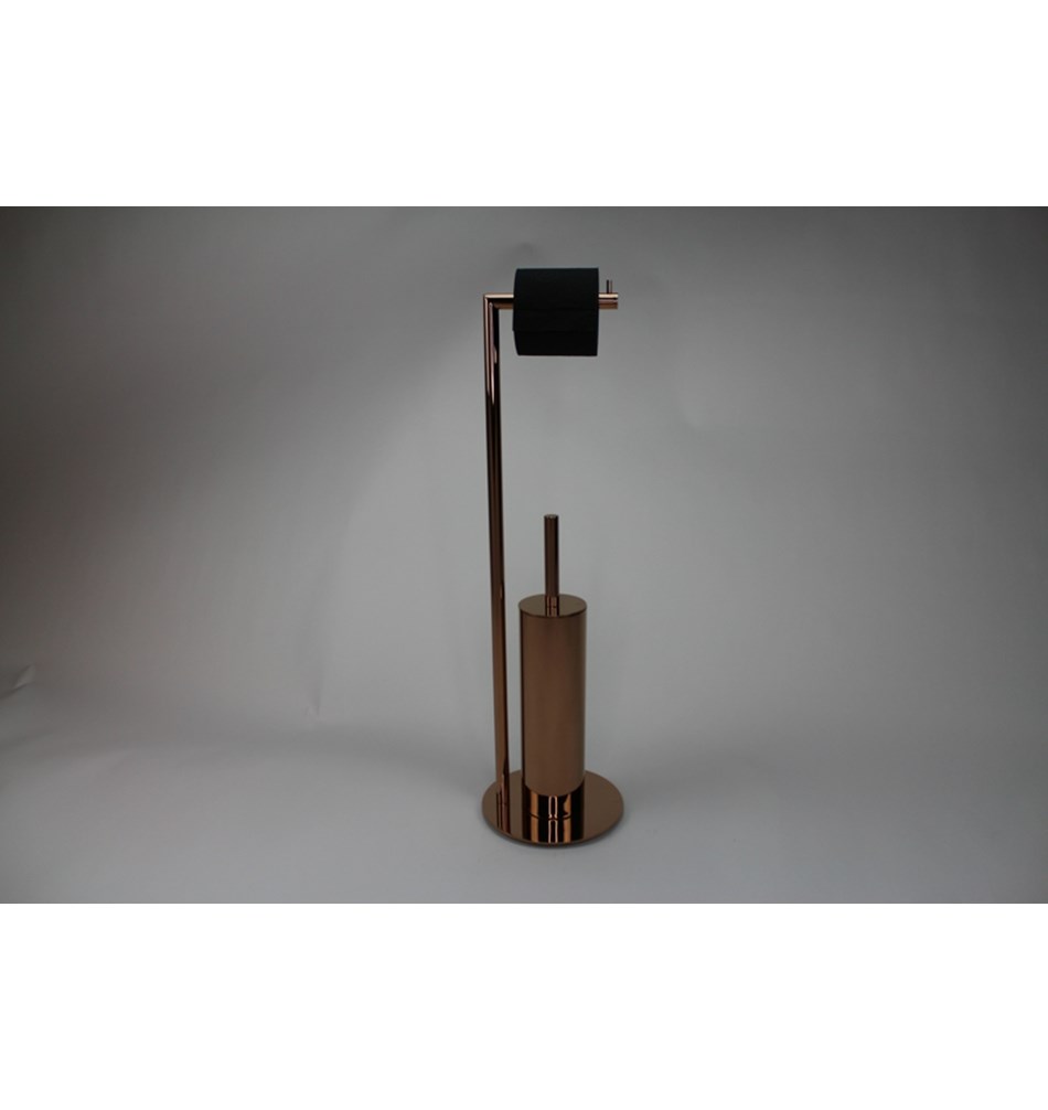 FROST Ершик для унитаза 8, combi » медь Нержавеющая сталь Медь N1948-C  - Вид №2