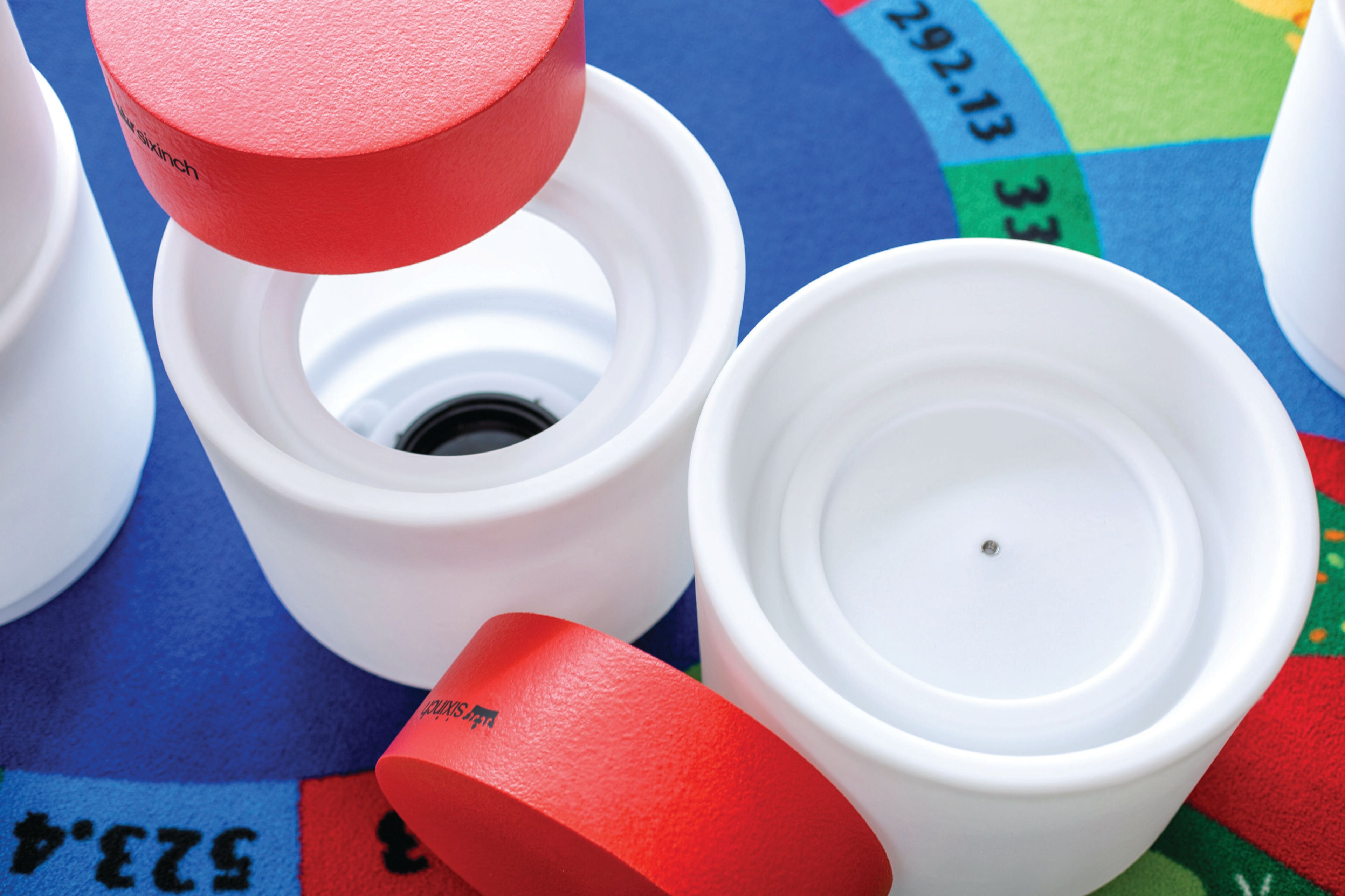 Пуф круглый армированный пластиковый контейнер SIXINCH TINGLE ARCH-00068651 - Вид №5