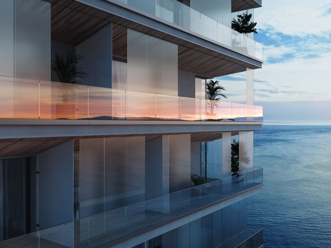 Стеклянный парапет Saint-Gobain - Logli Defender ARCH-00119866 - Вид №1