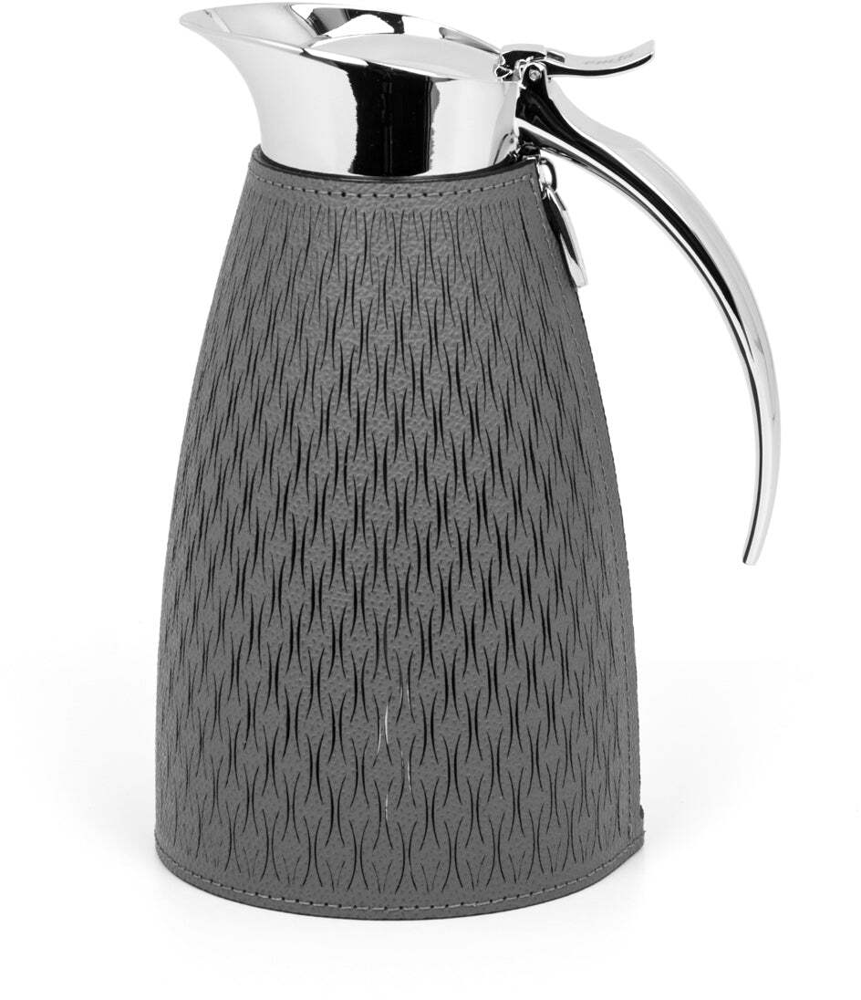 Стильный термографин - 0,6 л - Ø 11X В 19,5 см / зернистая кожа_hunter-зеленый