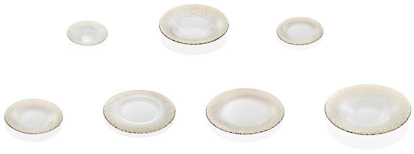 IVV Украшенная стеклянная тарелка Sparkling 8149.2 - Вид №1