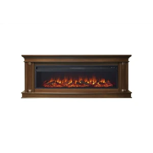 Каминокомплект Royal Flame Rome с очагом Vision 60 1.5 кВт цвет каштановый