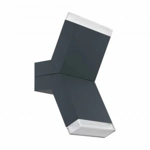 Уличный настенный светодиодный светильник черный Eglo Cantzo 97154 EGLO CANTZO 00-3897988 Черный