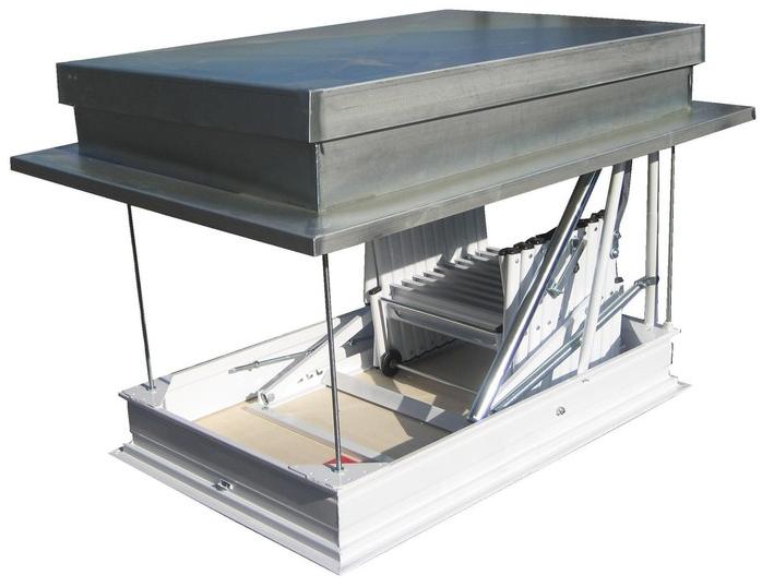 LUXIN Выдвижная лестница на террасу из стали Starlux sun-id-1416362 - Вид №4