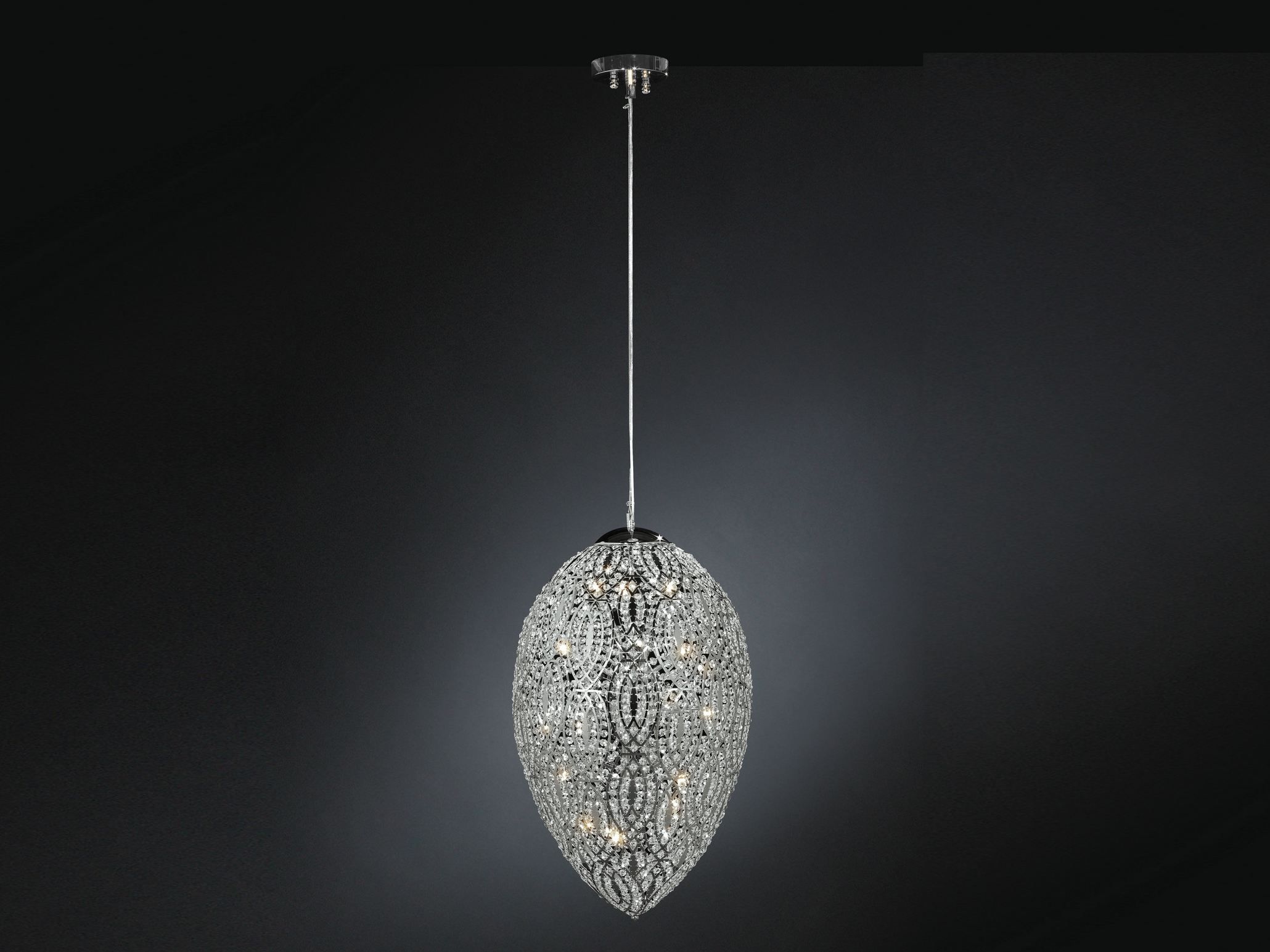 Подвесной светильник с кристаллами Vgnewtrend Arabesque ARCH-00004661 - Вид №2