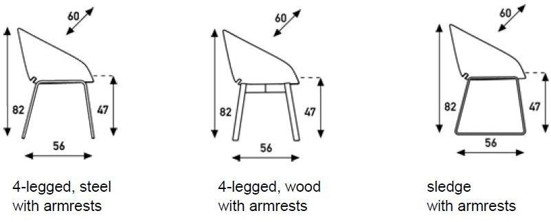 Artifort Кресло-санки с обивкой Beso sun-id-1489208 - Вид №5