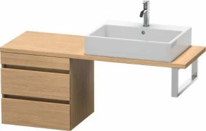 DS532705252 Шкафчик для компактной консоли DuraStyle #DS5327 500 x 478 мм Европейский дуб, декор