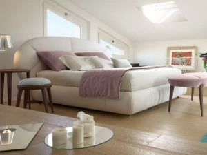 VOLPI Обитое тканью изголовье для двуспальной кровати Contemporary living 8nle-004-0in