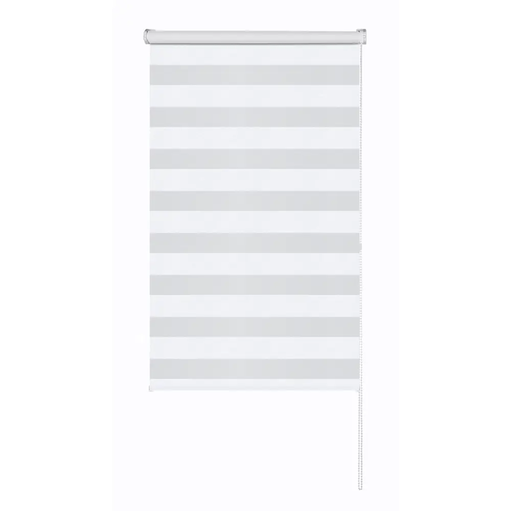 Штора рулонная день-ночь Сиберия 100x160 см белая MIAMOZA Промо 2025 STLM-2073159