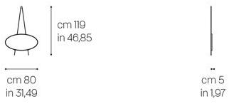 Grilli Овальное зеркало  750201  - Вид №2