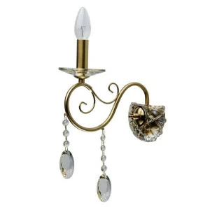 Бра металлическое бронза "Селена" 482026501 MW-LIGHT СВЕЧА 00-3929859 Бронза