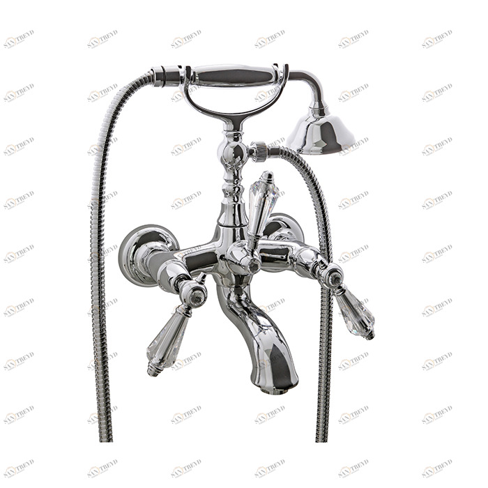 F5404C Смеситель для ванны внешнего монтажа с душевым комплектом FIMA CARLO FRATTINI Herend Chic 