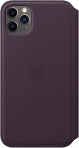 MX092ZM/A Iphone 11 pro max leather folio - aubergine Apple