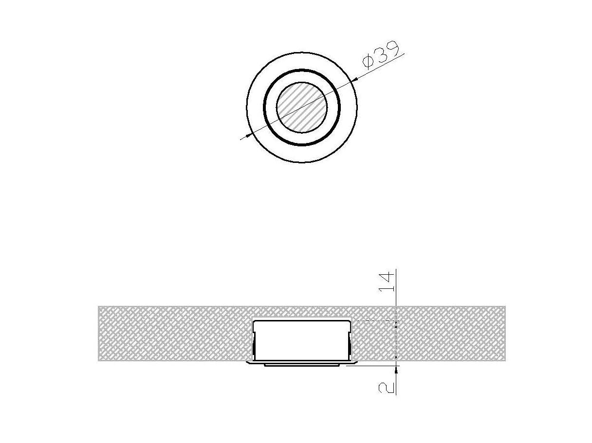 Алюминиевый утопленный регулируемый светодиодный прожектор Metalarredo IRIDIO ARCH-00048187 - Вид №2