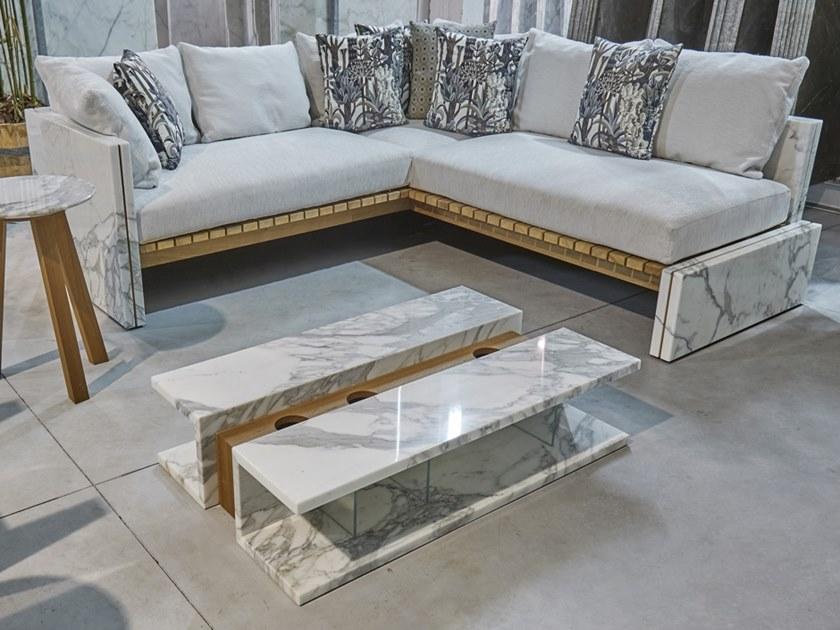 FranchiUmbertoMarmi Угловой диван из мрамора Bettogli sun-id-1355240 - Вид №1