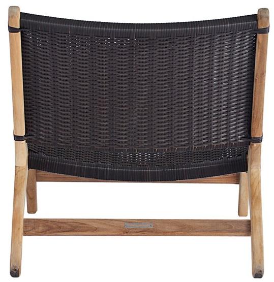 cbdesign Садовое кресло из тика и синтетики Vienna Tj 342a - Вид №3