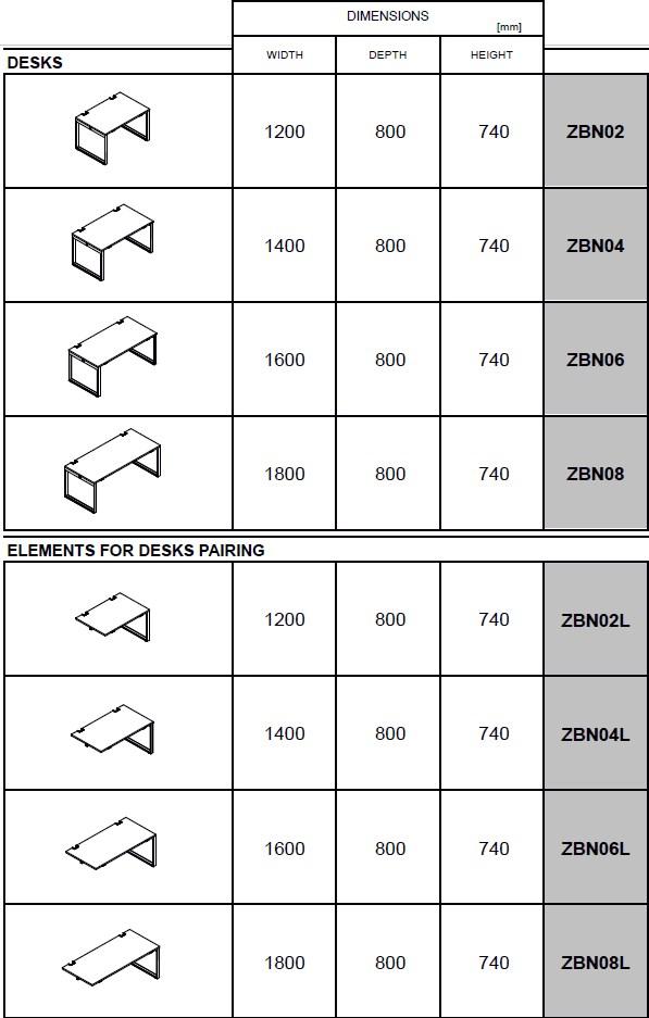 MDD Прямоугольный рабочий стол Yan sun-id-1401971 - Вид №4