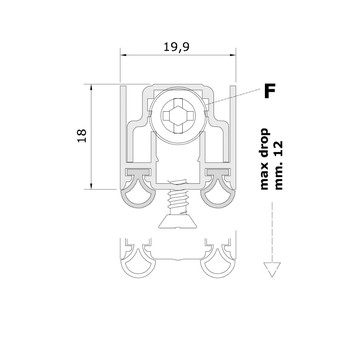 Автоматический порог Comaglio SPECIAL 270 Santreyd LK01-868
