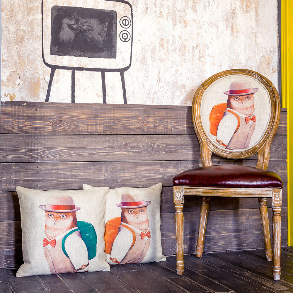 2719005 Декоративная подушка «Мистер Букля» (версия 1) Object Desire  - Вид №4