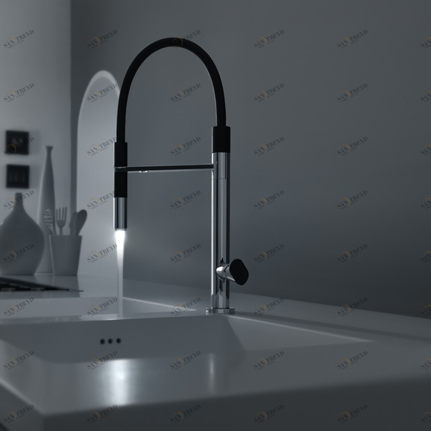 Латунь. DC047. Ручной душ Quadrodesign Brass