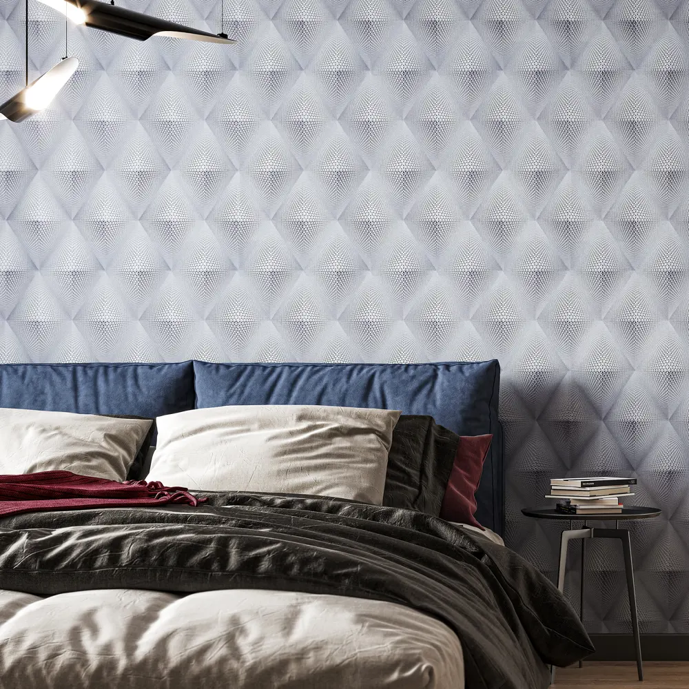 Обои флизелиновые Palitra Home Evolution 2 серые 1.06 м 71842-44 STLM-2154812 - Вид №2