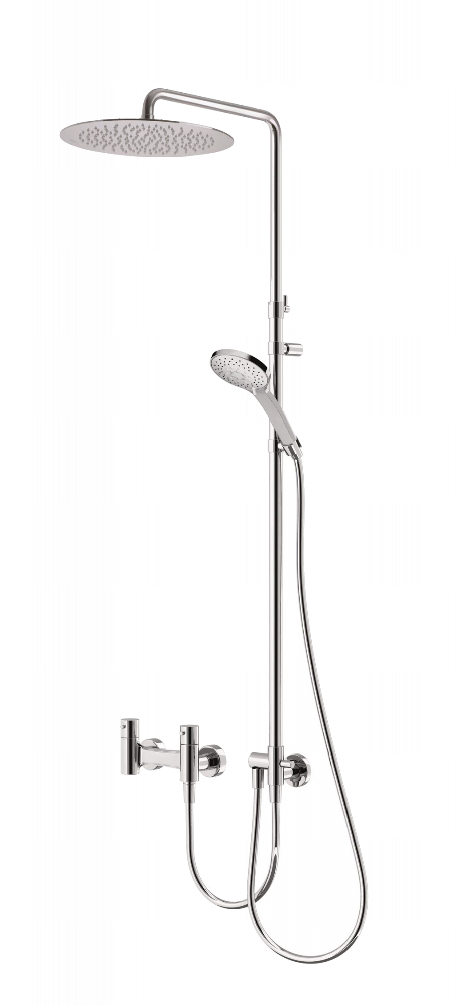 01-1722-N-CR CARIMALI Così внешняя телескопическая, верхний душ MySlim 