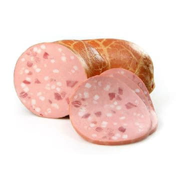 Колбаса телячья вареная с чесноком Santreyd 23009