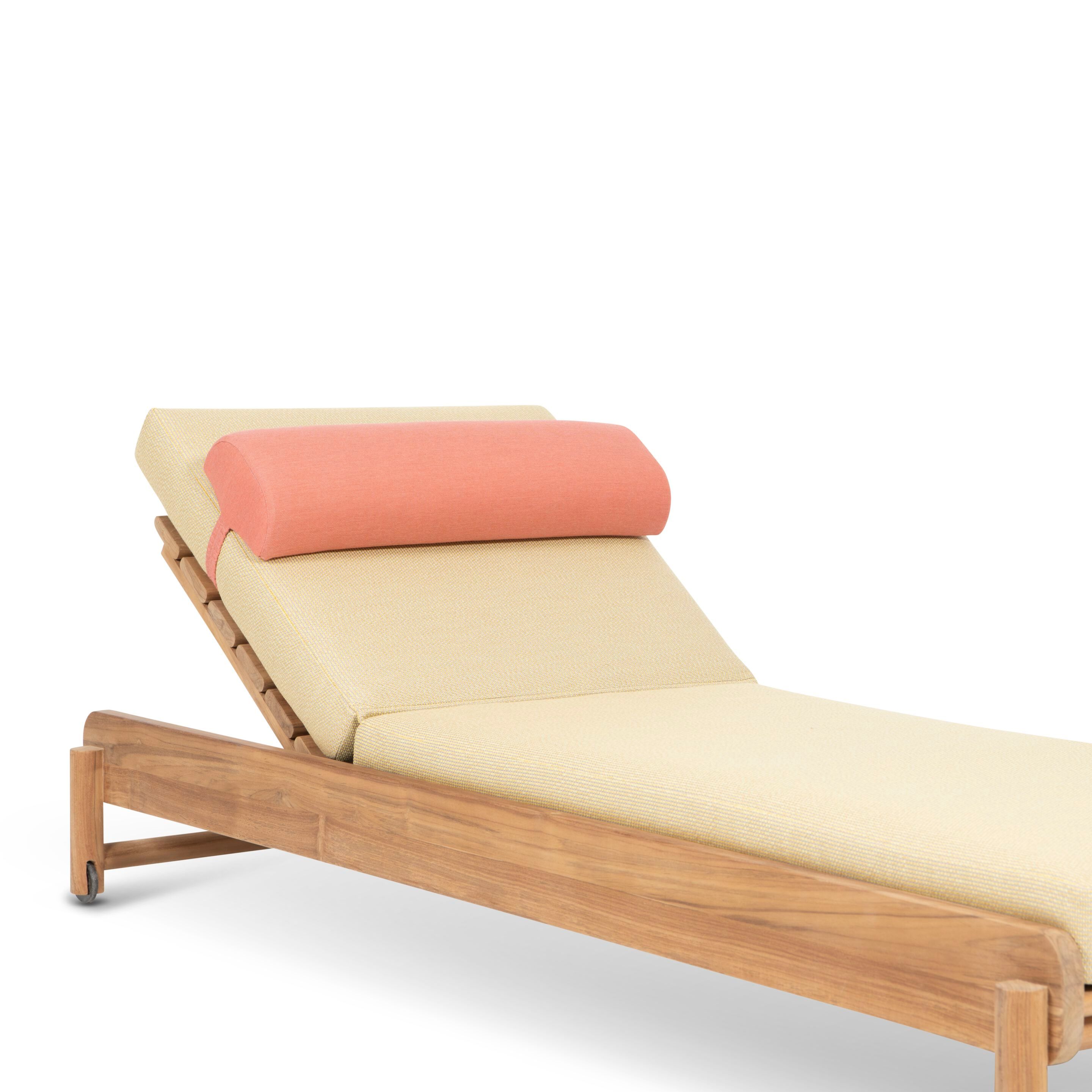 Садовая кровать из тикового дерева с подушками Sunbrella FJAKA Pomalo ARCH-00055129 - Вид №10