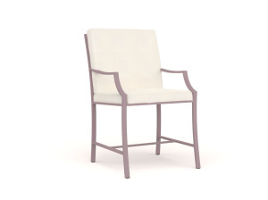 Алюминиевый садовый стул с подлокотниками