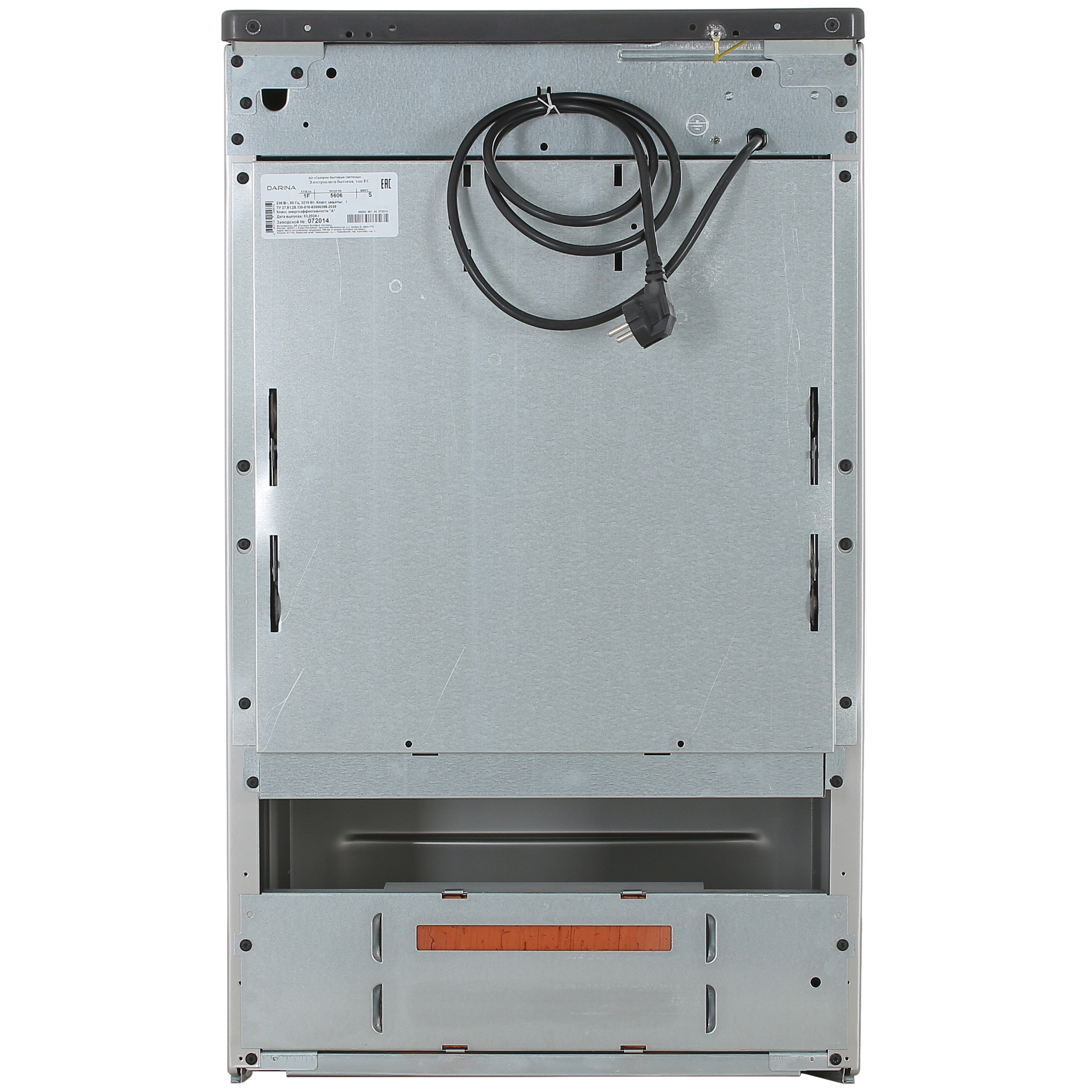 9082763 Электрическая плита DARINA 1F 5606 S серый STDN-0146616 - Вид №10