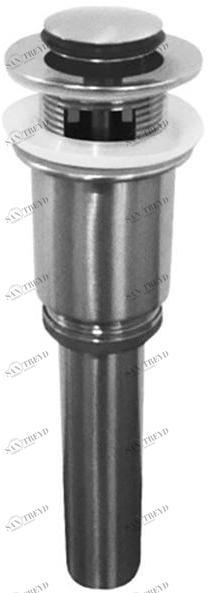 Blu Bathworks® Сифон из сатинированной латуни для умывальника  Tw121-s 