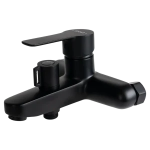 Смеситель для ванны ESKO черный матовый однорычажный 89409222