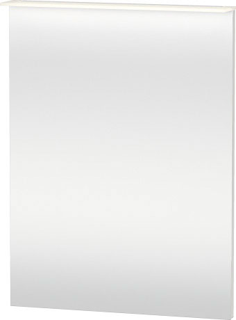 H2749307575 Зеркало с подсветкой Happy D.2 #H27493 650 x 36/105 мм Лен, декор Duravit - Вид №1
