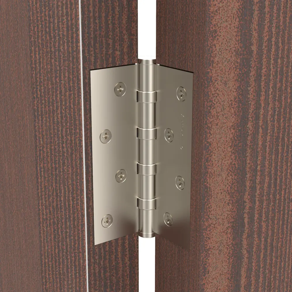 Петля универсальная 4500C SN 100x75x3 мм сталь цвет матовый никель ARMADILLO STLM-2046135 - Вид №4