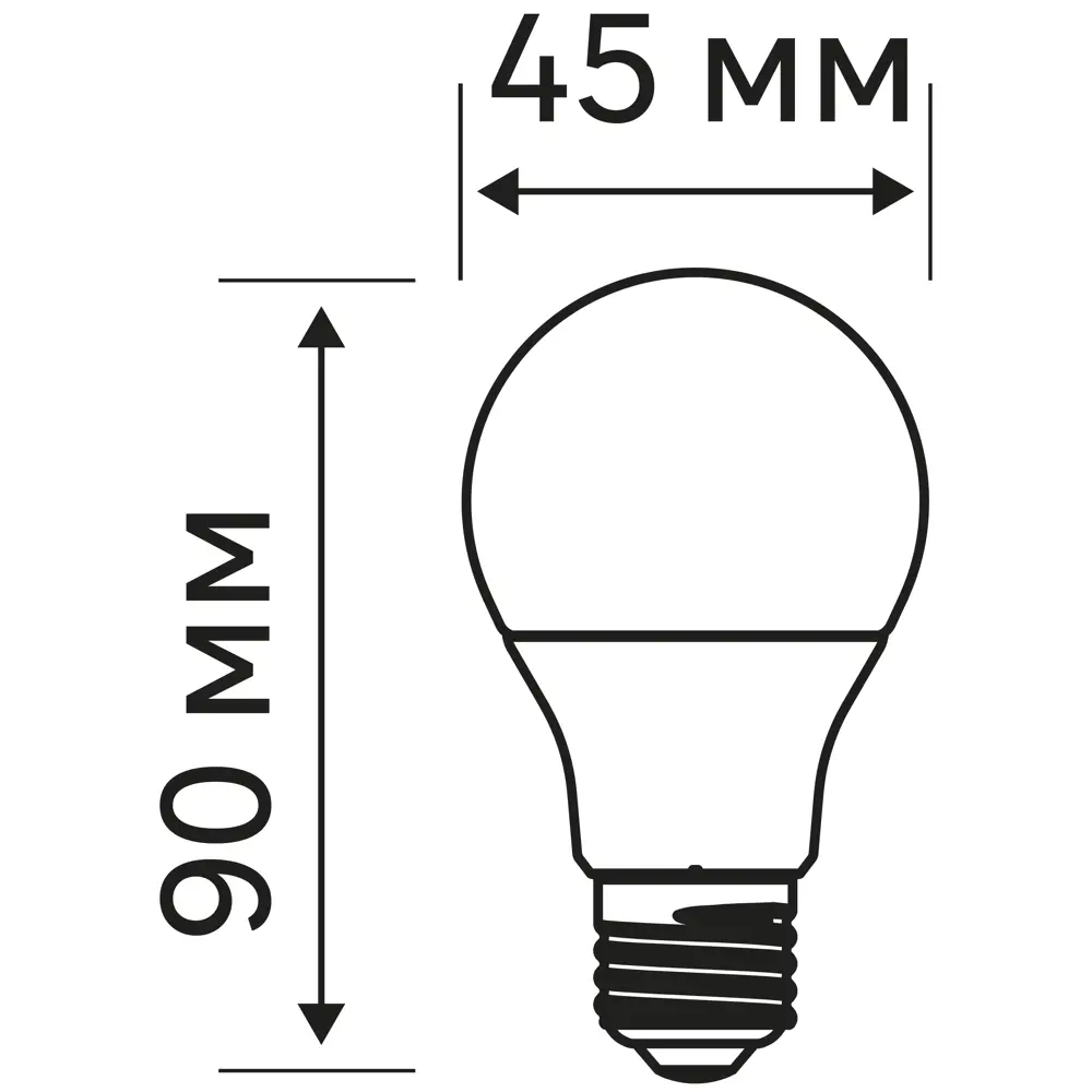Santreyd LED лампа E27 шар 10Вт нейтральный белый свет 82991522 STLM-0907169 - Вид №4