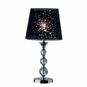 Настольная лампа дизайнерская Finally Step TL1 Small IDEAL LUX ИНТЕРЬЕРНЫЕ 080800 Прозрачный;черный