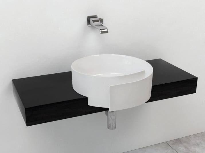 Столешница с одной раковиной из Каменаluce® Ceramica Flaminia Forty6 ARCH-00139724