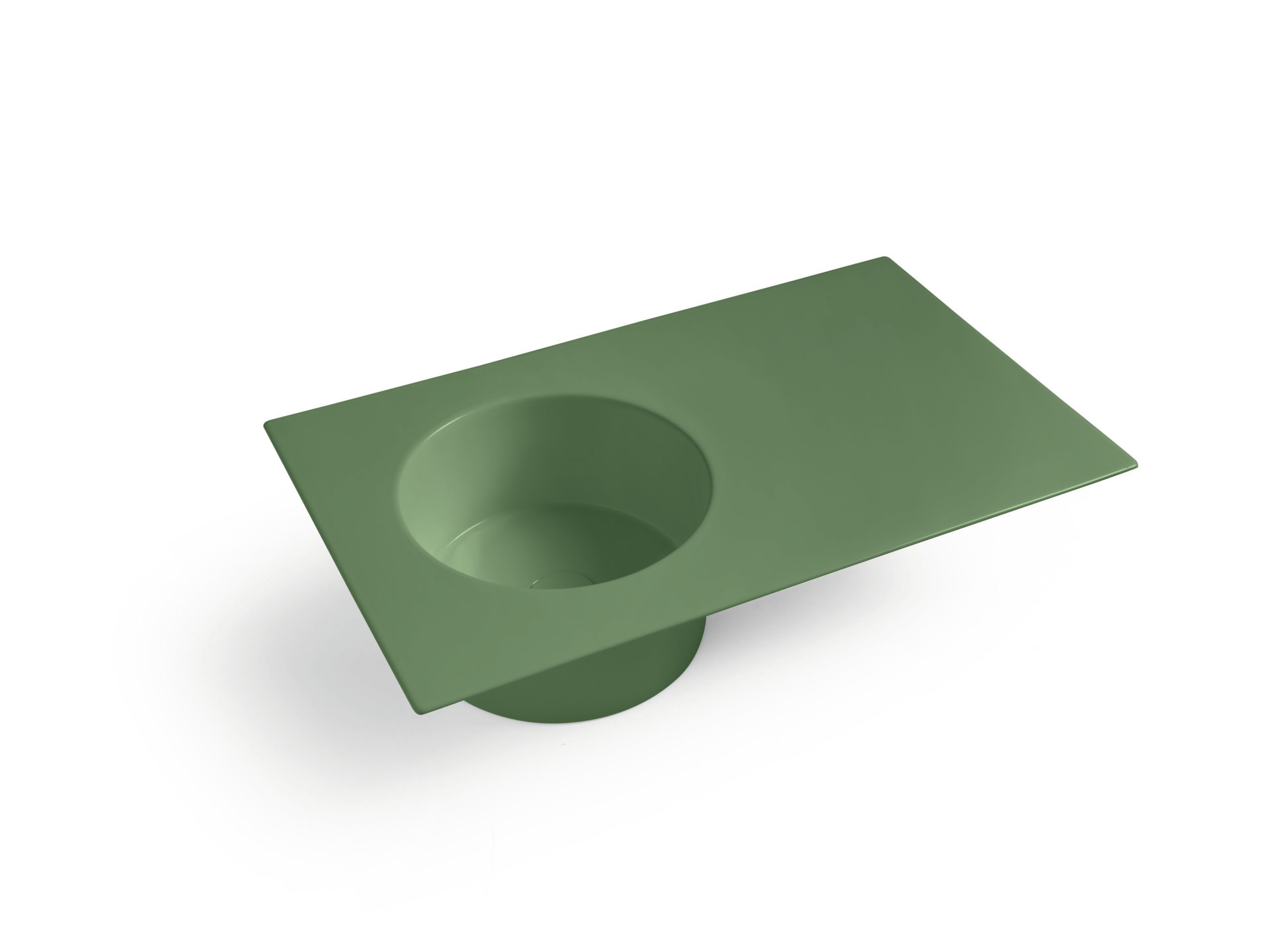 Керамическая круглая раковина с столешницей COLAVENE 20.20 Skyland ARCH-00076825 - Вид №6