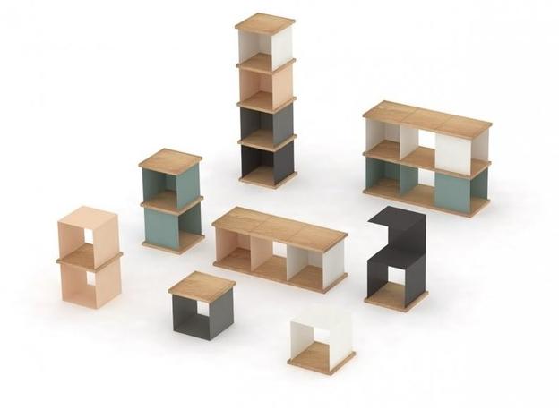 KONSTANTIN SLAWINSKI Модульный модульный книжный шкаф Yu sun-id-1507230 - Вид №5