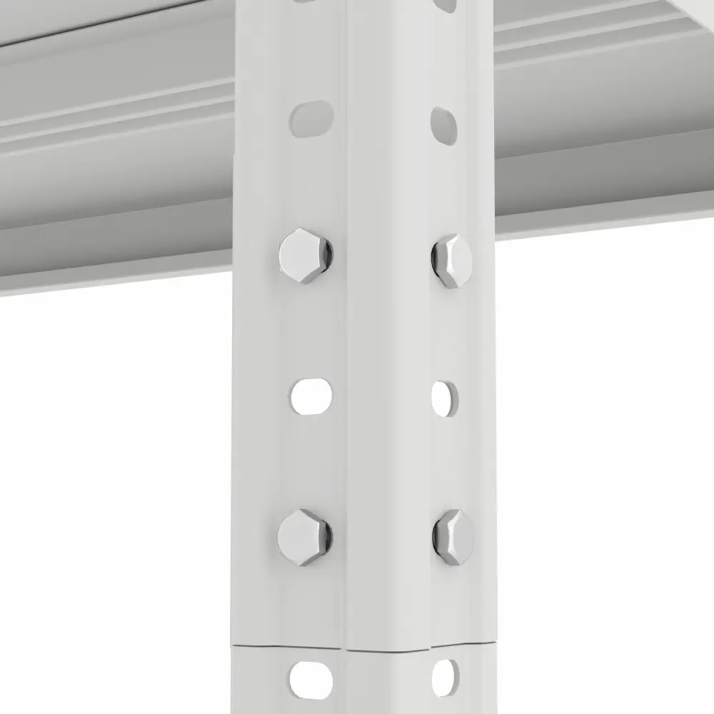 Стеллаж металлический 4 полки 180x80x40 см цвет серый нагрузка 100 кг на полку 89348799 STLM-2203143 Everest  - Вид №2