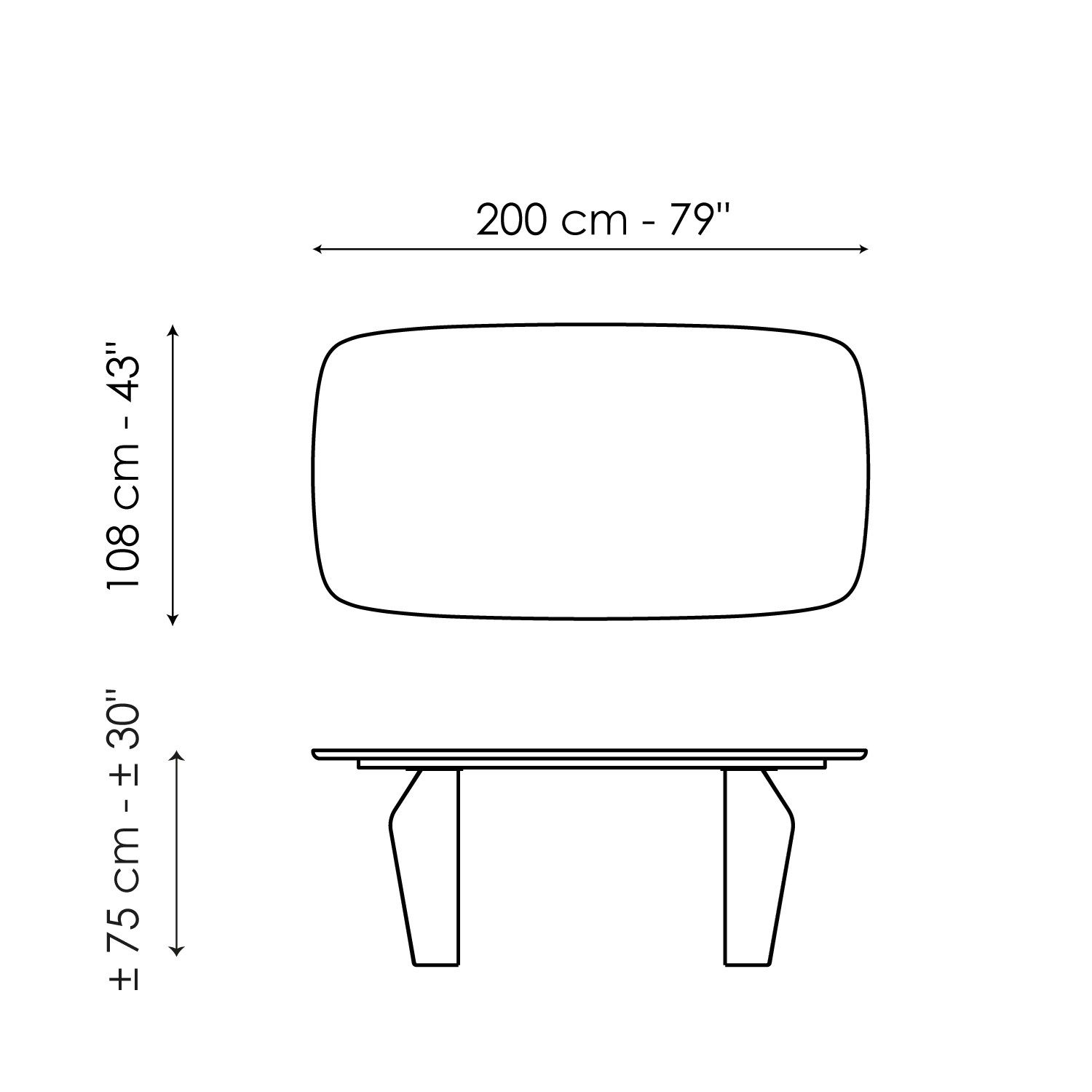 Бочковый стол BONALDO Flame ARCH-00131048 - Вид №3