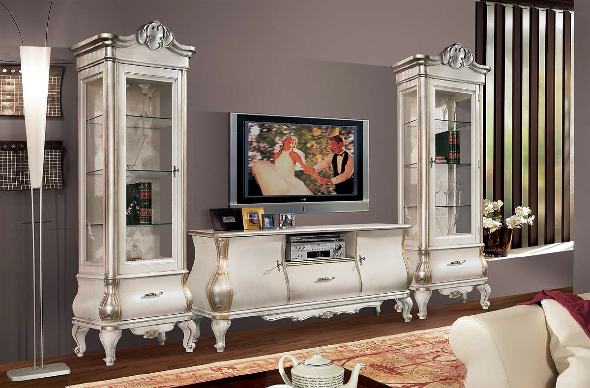 Стенка  GIULIACASA T523/L-NY + T513SX-NY + T513DX-NY NEW YORK