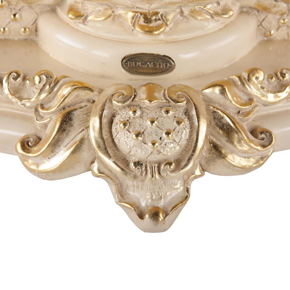 42017 Часы настольные Райское яблоко Айвори BOGACHO 4627138242636 - Вид №5