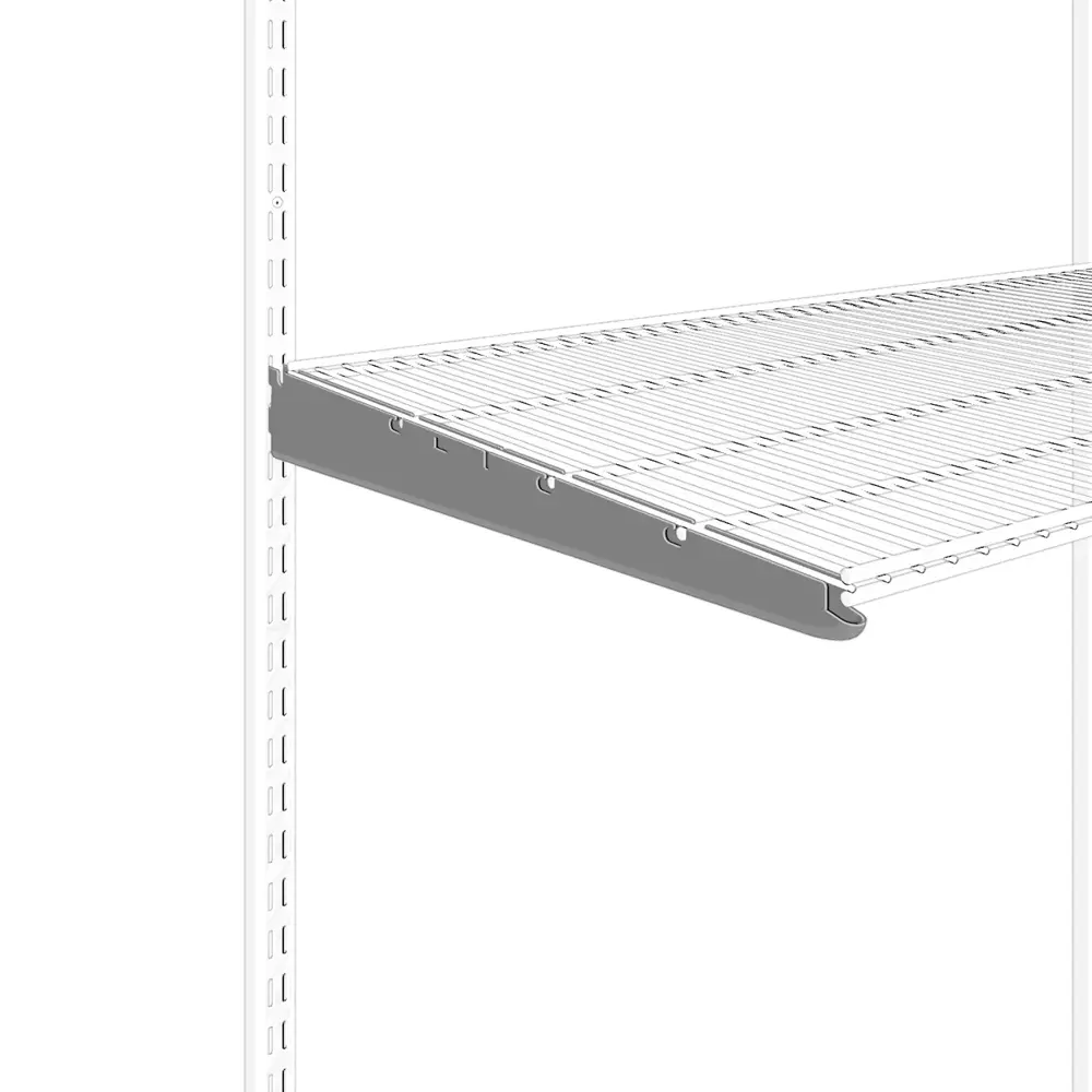 Кронштейн для полок Титан-GS 53.5 см нагрузка до 40 см цвет белый STLM-2009304 - Вид №1