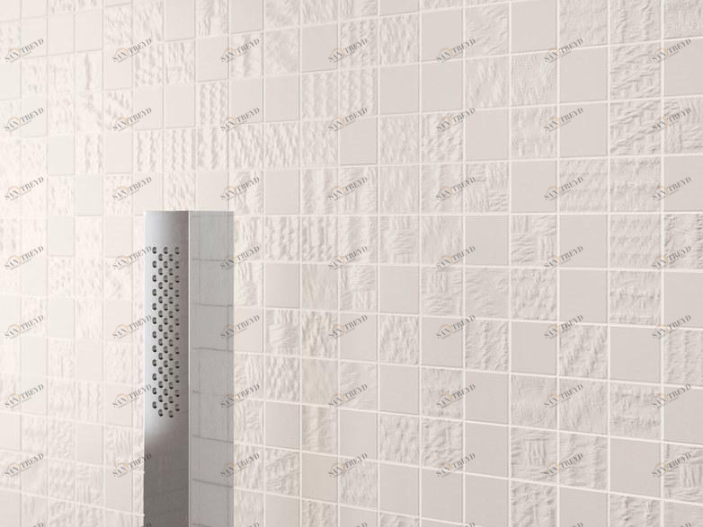 CERAMICA SANT'AGOSTINO Белая мозаика Metrochic sun-id-1424832