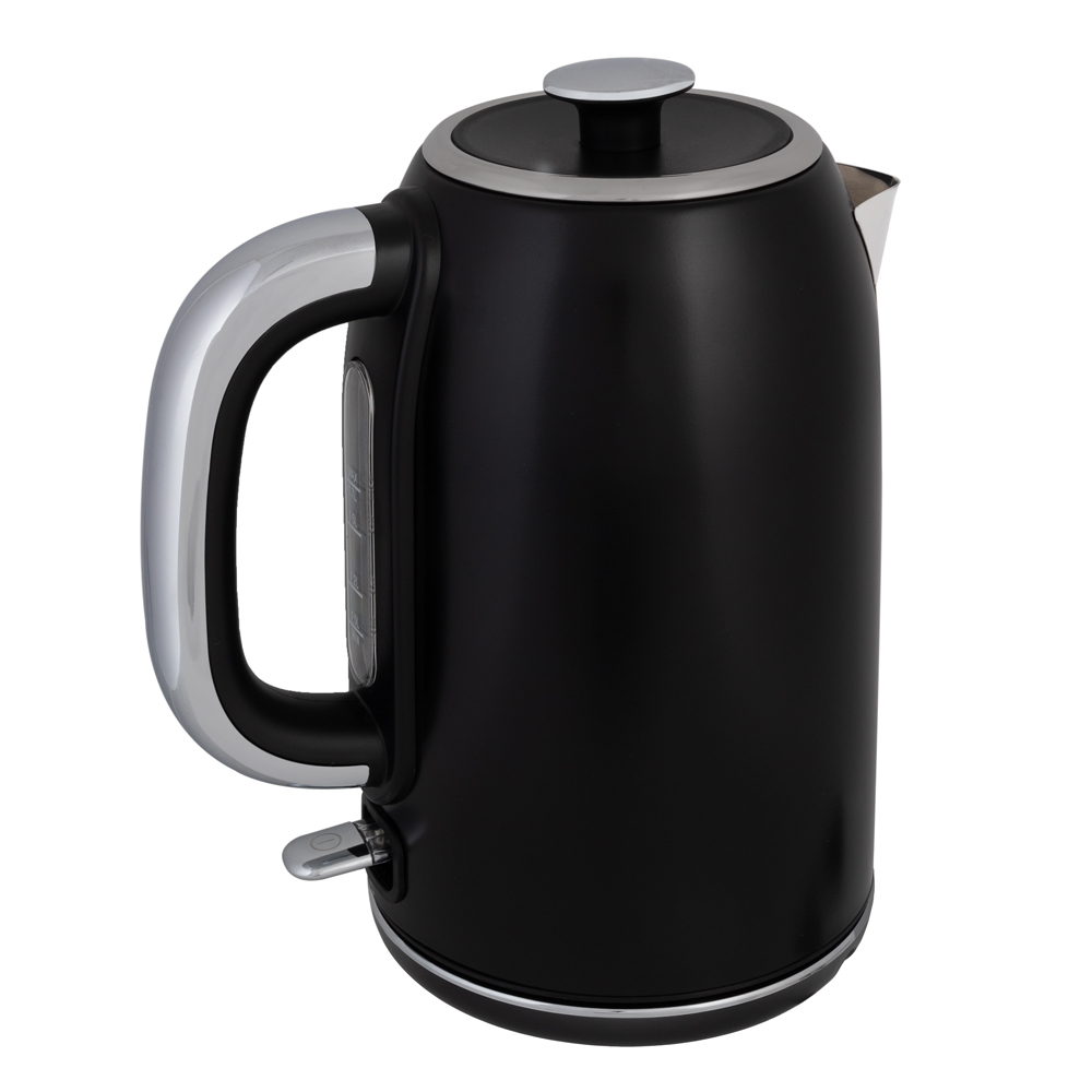 9905706 Электрочайник Endever Skyline KR-256S черный STDN-0072120 - Вид №1